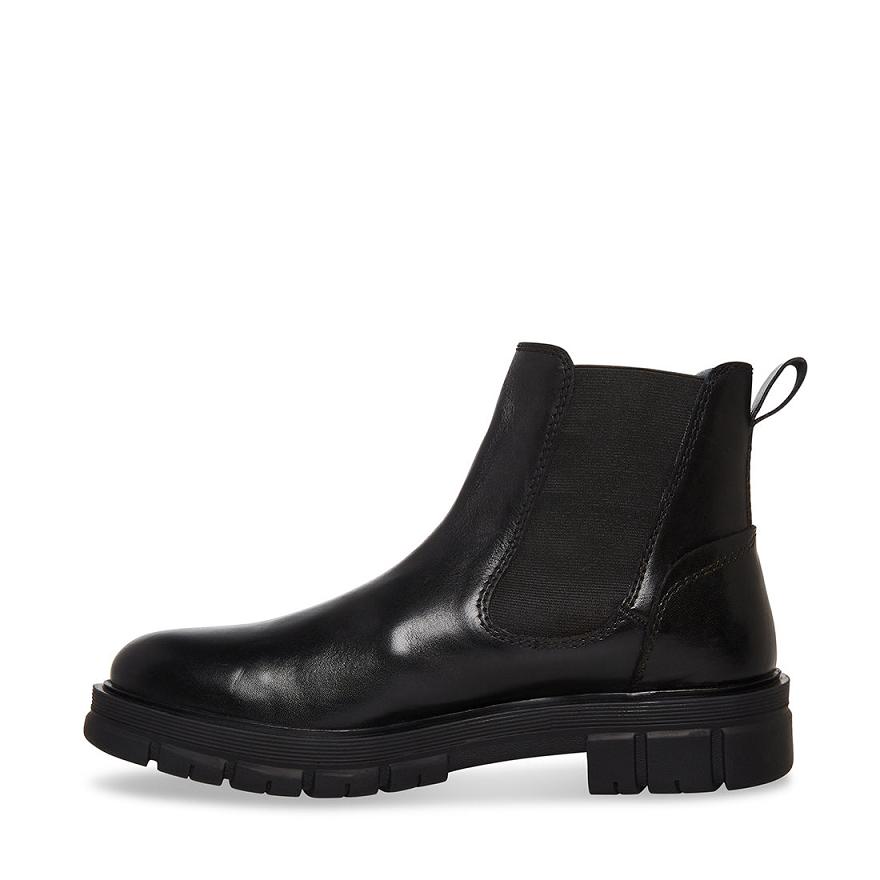 Steve Madden ADONIS Férfi Chelsea Csizma Fekete | 251COJFQK