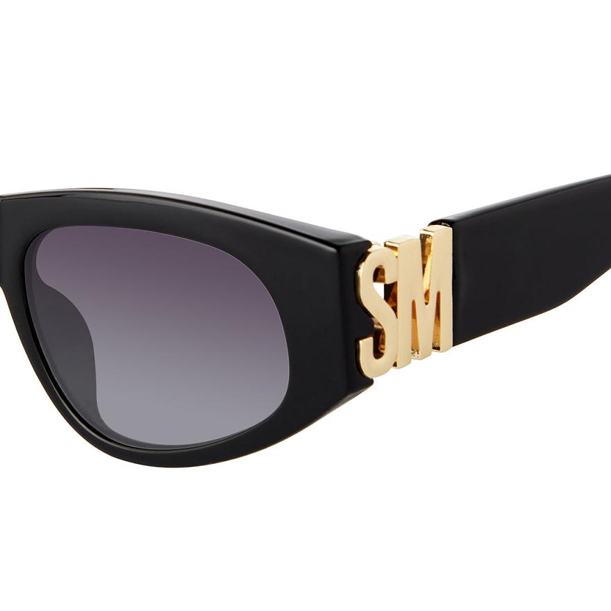 Steve Madden ADRIANE SUNGLASSES Női Napszemüveg Fekete | 287HZPIME
