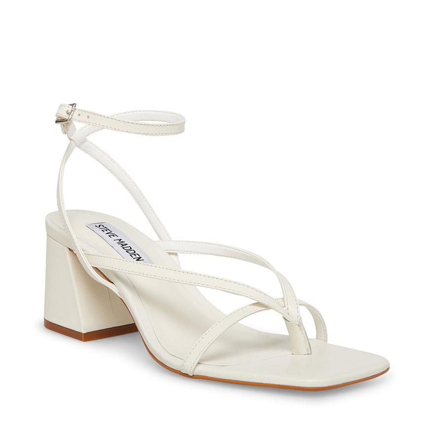 Steve Madden ALAINA Női Magassarkú Bone | 482WAMZEV
