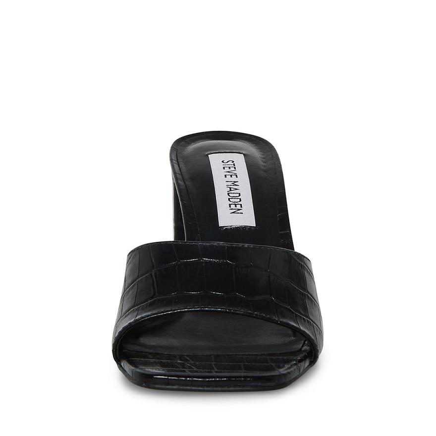 Steve Madden ALAYA Női Magassarkú Fekete | 965GYOACS