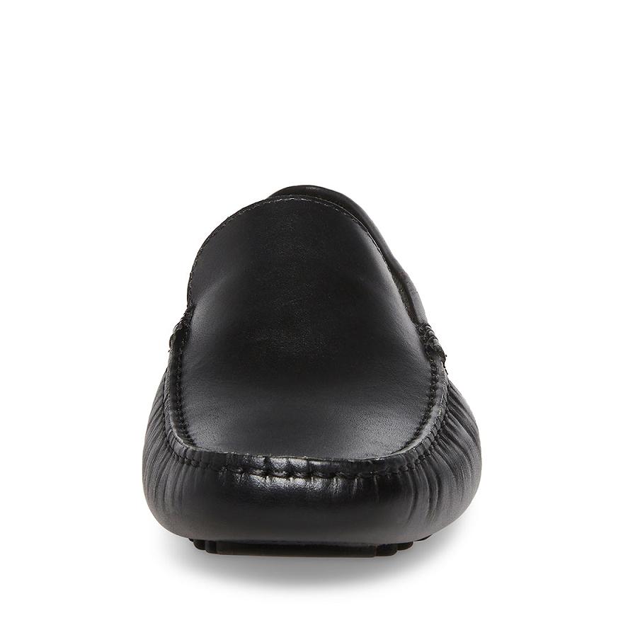 Steve Madden BERGAMO Férfi Loafer Cipő Fekete | 035VFZCXK