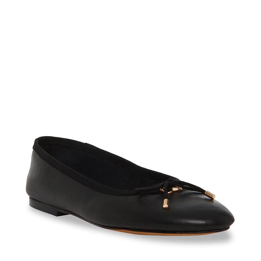 Steve Madden BLOSSOMS Női Balerina Cipő Fekete | 274ZAIEBX