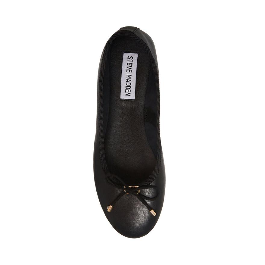 Steve Madden BLOSSOMS Női Balerina Cipő Fekete | 274ZAIEBX