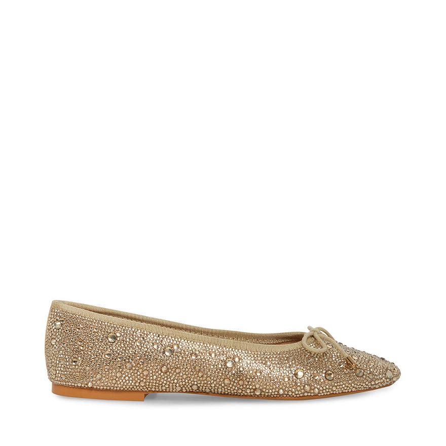 Steve Madden BLOSSOMS-R Női Balerina Cipő Champagne | 481GTAXPZ