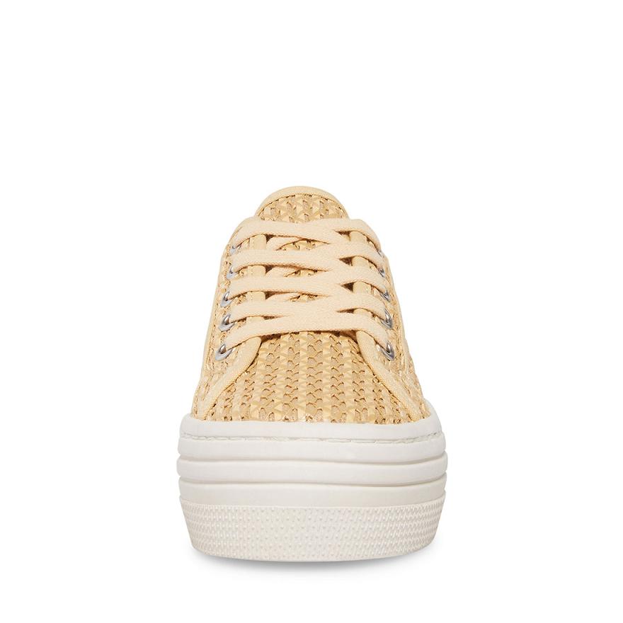 Steve Madden BOBBI 30 Női Platform Cipő Bézs | 153IRCHFW