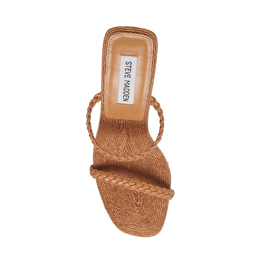 Steve Madden BORA Női Mule Cipő Barna | 534NUDFWA