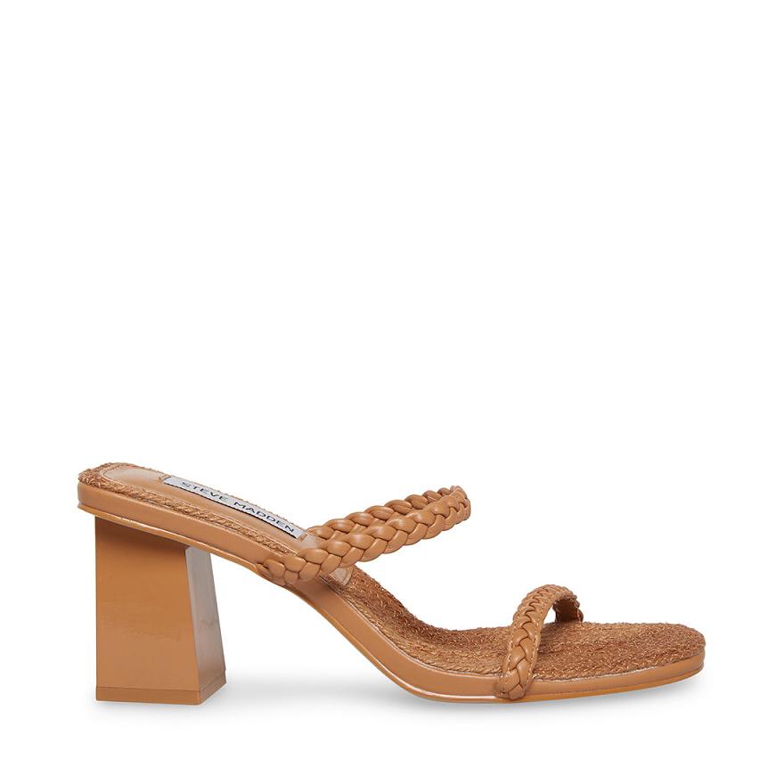 Steve Madden BORA Női Mule Cipő Barna | 534NUDFWA