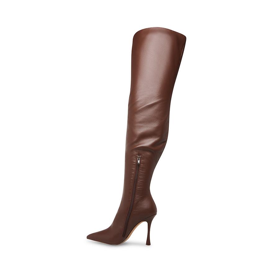 Steve Madden BRITY Női Csizma Barna | 781NYCQWS
