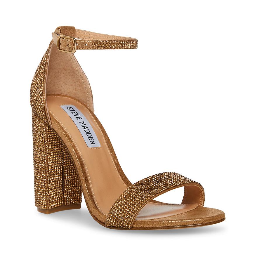 Steve Madden CARRSON-R Női Magassarkú Bronze | 819YXDZGJ