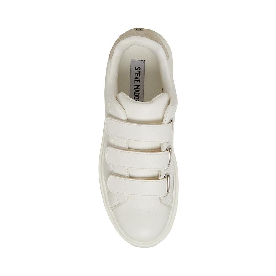 Steve Madden CATCHING Sneakers Női Sneaker Fehér | 152RCDPQL