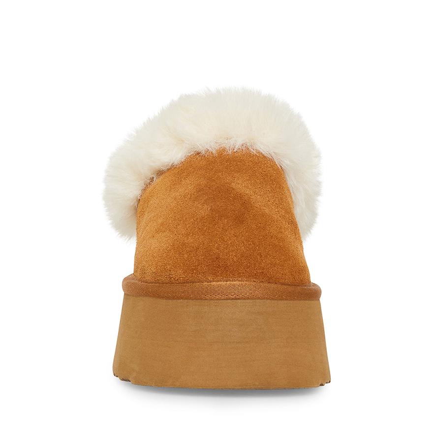 Steve Madden CHAPLIN Női Papucs Barna | 083KONJZU