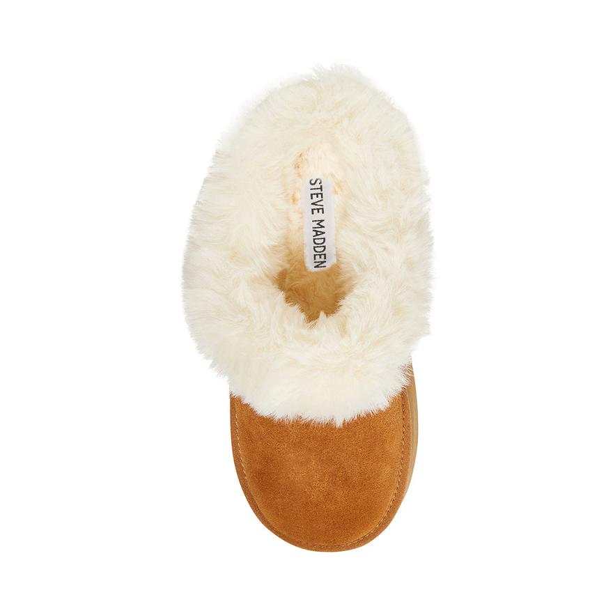 Steve Madden CHAPLIN Női Papucs Barna | 083KONJZU
