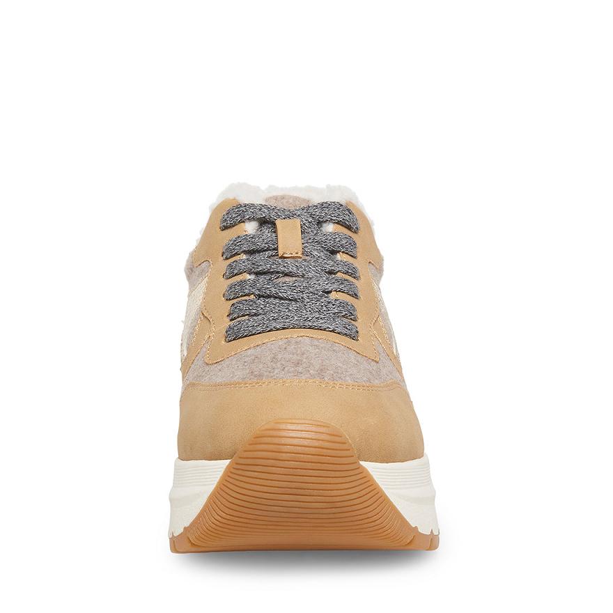 Steve Madden CLAY Sportcipős Női Sportcipő Barna Színes | 640AUCVRF