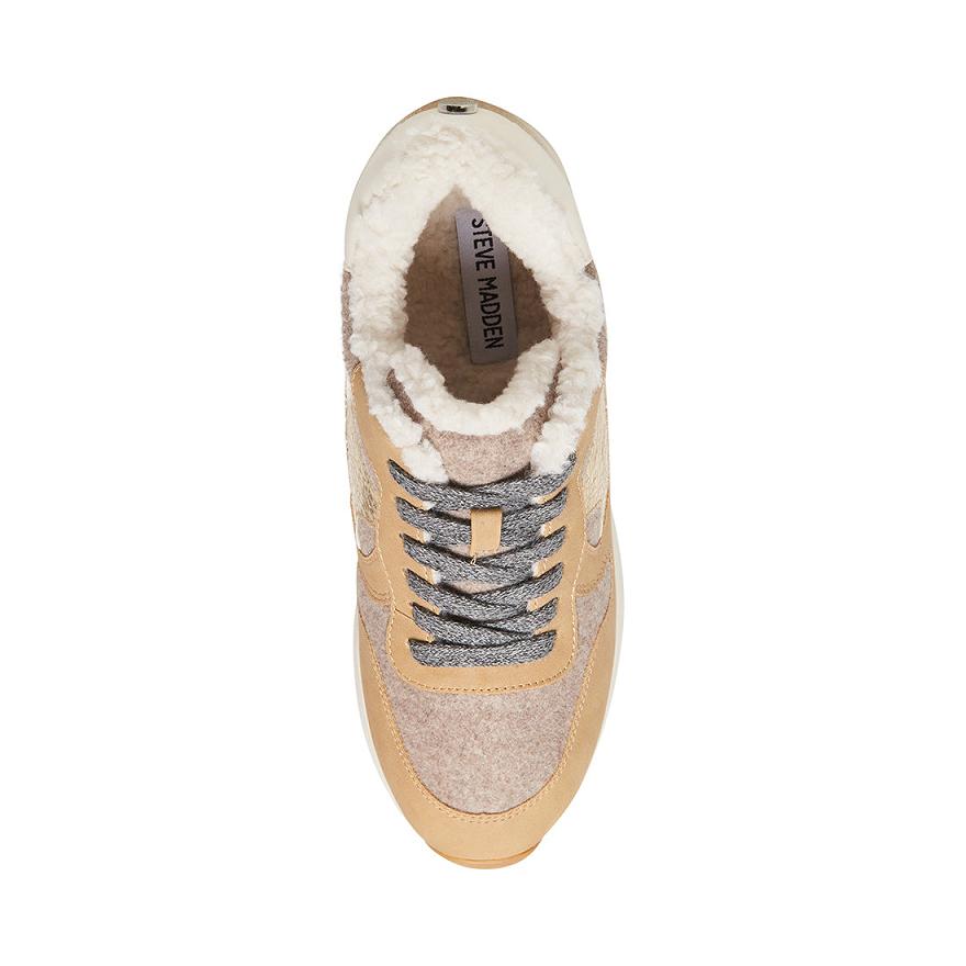 Steve Madden CLAY Sportcipős Női Sportcipő Barna Színes | 640AUCVRF
