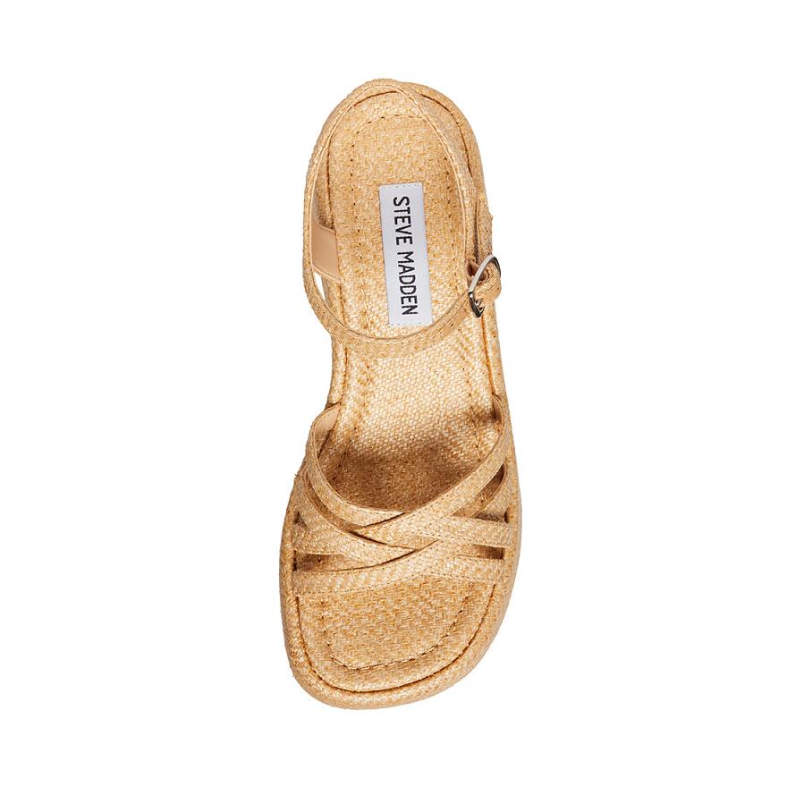 Steve Madden CRAZY30 Női Szandál Bézs | 831FAHZBS