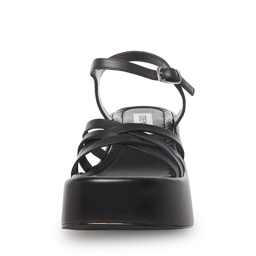 Steve Madden CRAZY30 Női Szandál Fekete | 137LSUTMG