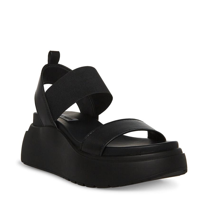 Steve Madden CRUISE Női Szandál Fekete | 084VIODGC