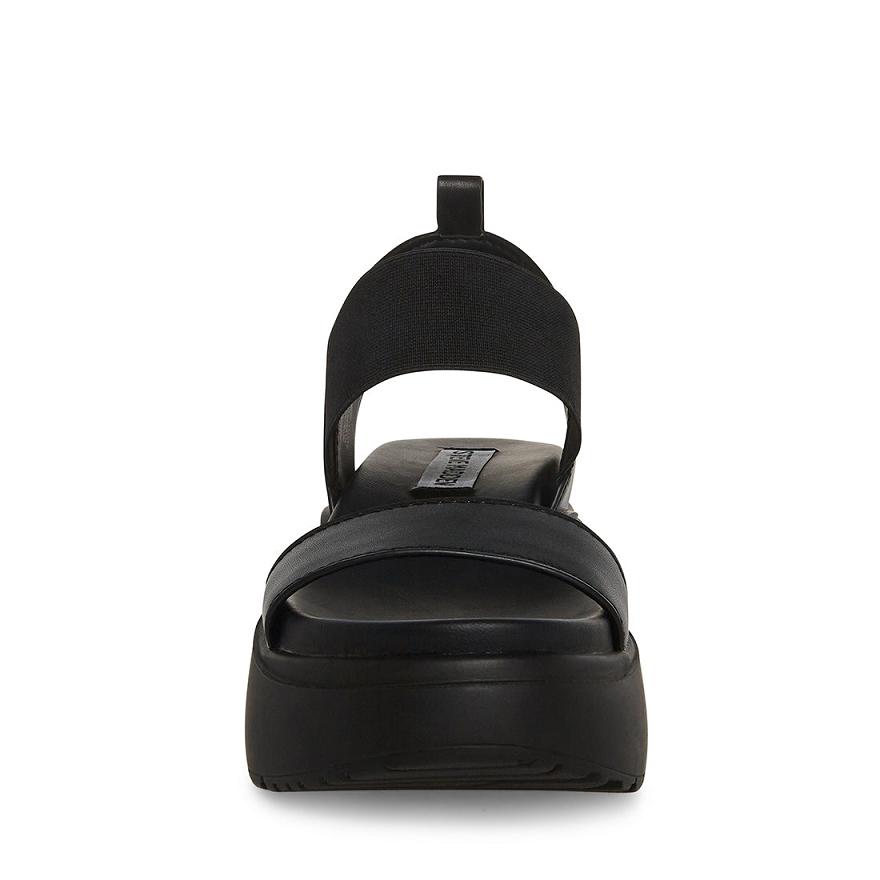Steve Madden CRUISE Női Szandál Fekete | 084VIODGC