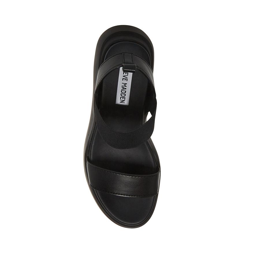 Steve Madden CRUISE Női Szandál Fekete | 084VIODGC