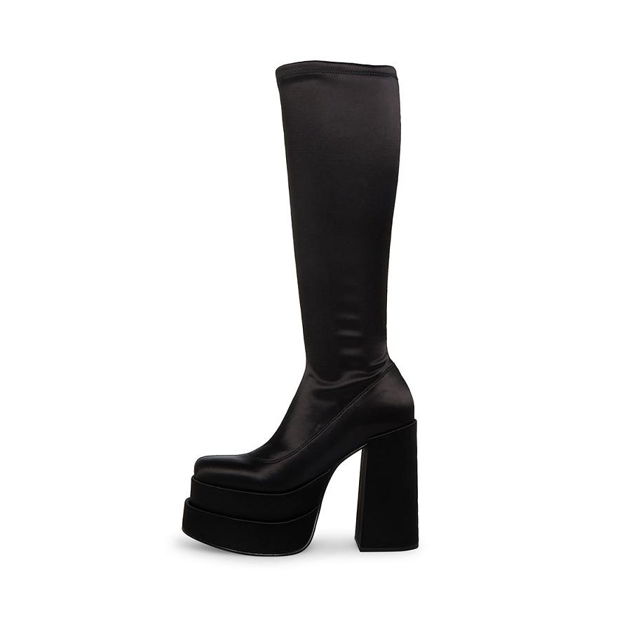 Steve Madden CYPRESS Női Csizma Fekete | 583VXSAFB