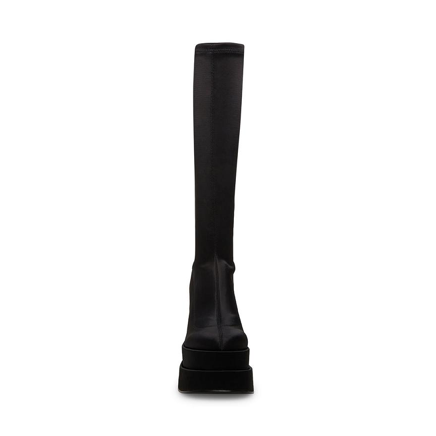 Steve Madden CYPRESS Női Csizma Fekete | 583VXSAFB