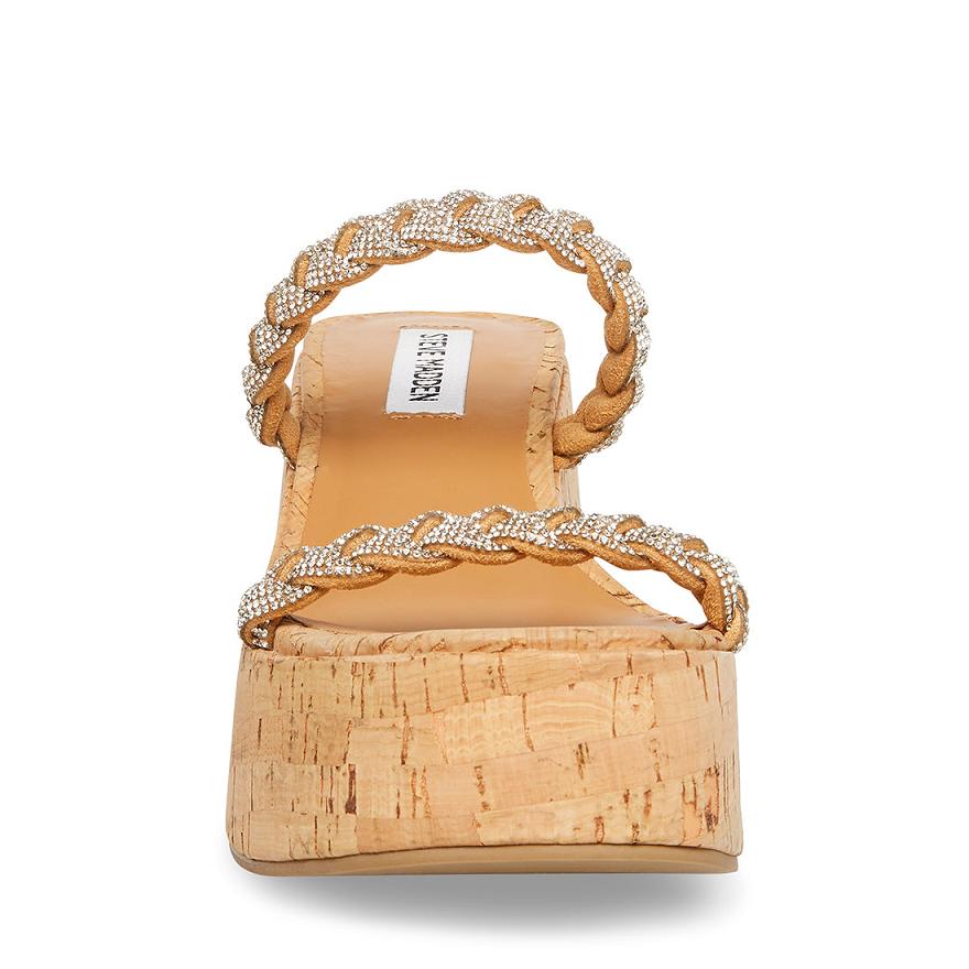 Steve Madden DANYA Női Platform Cipő Szürke | 437OSEHBF