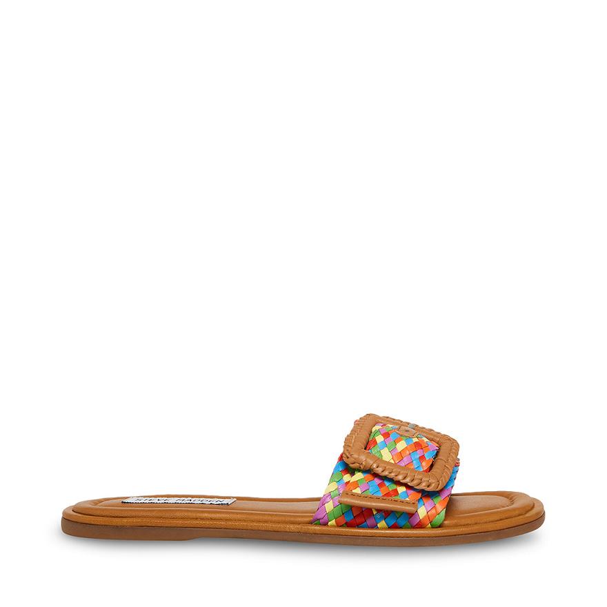 Steve Madden DELLA Női Papucs Színes | 928EIGLHN