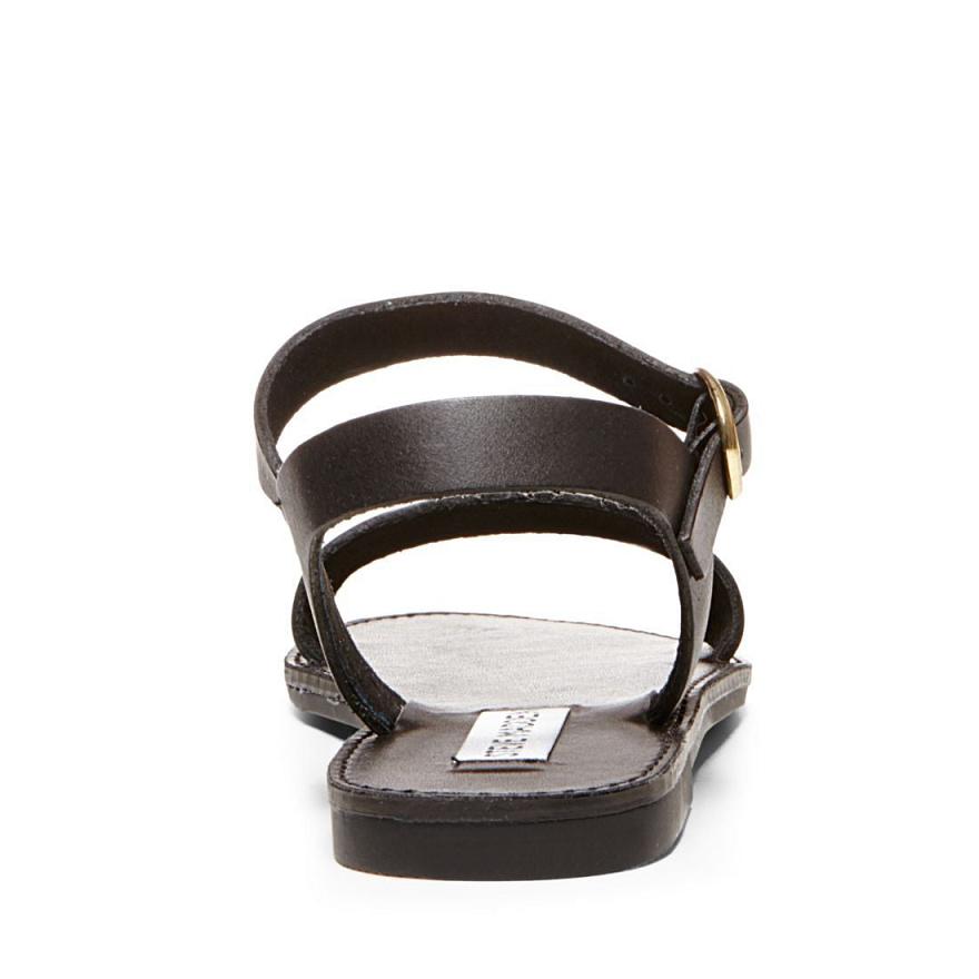 Steve Madden DONDDI Női Szandál Fekete | 620PAUFZM