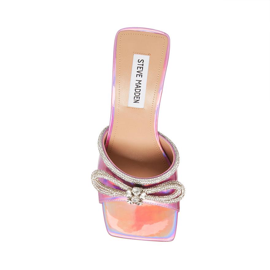 Steve Madden EMBELLISH Női Mule Cipő Rózsaszín | 398GTKDQV