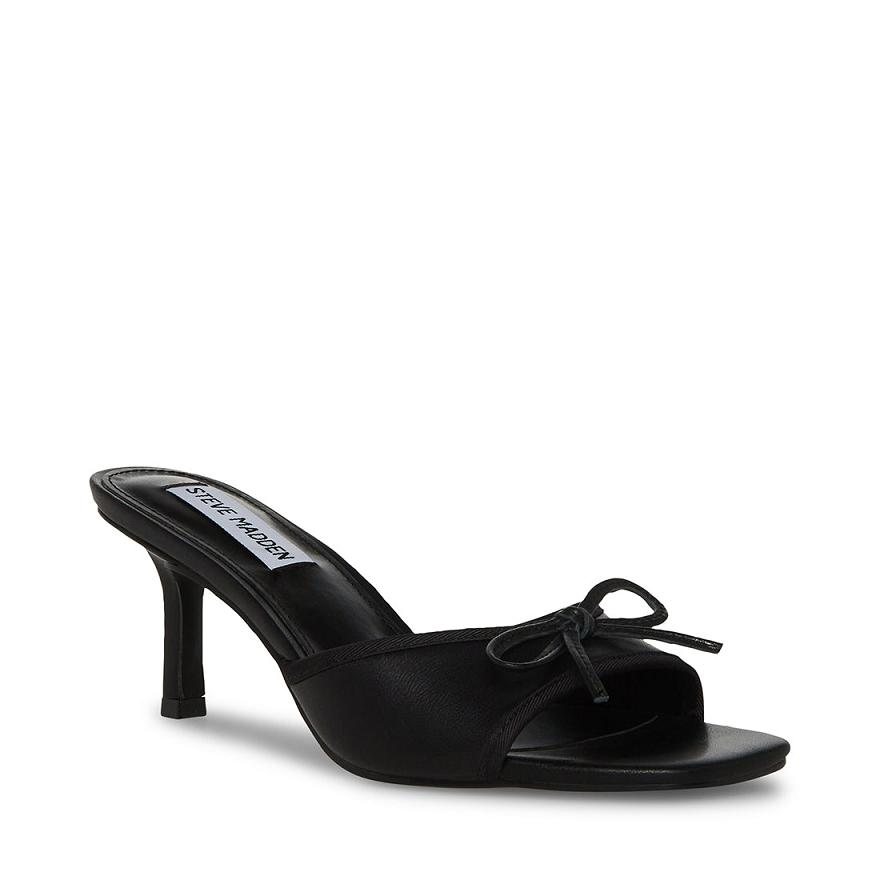 Steve Madden EMORY Női Mule Cipő Fekete | 895JPBLVI