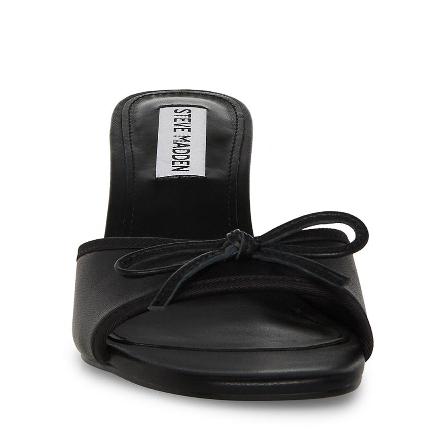 Steve Madden EMORY Női Mule Cipő Fekete | 895JPBLVI