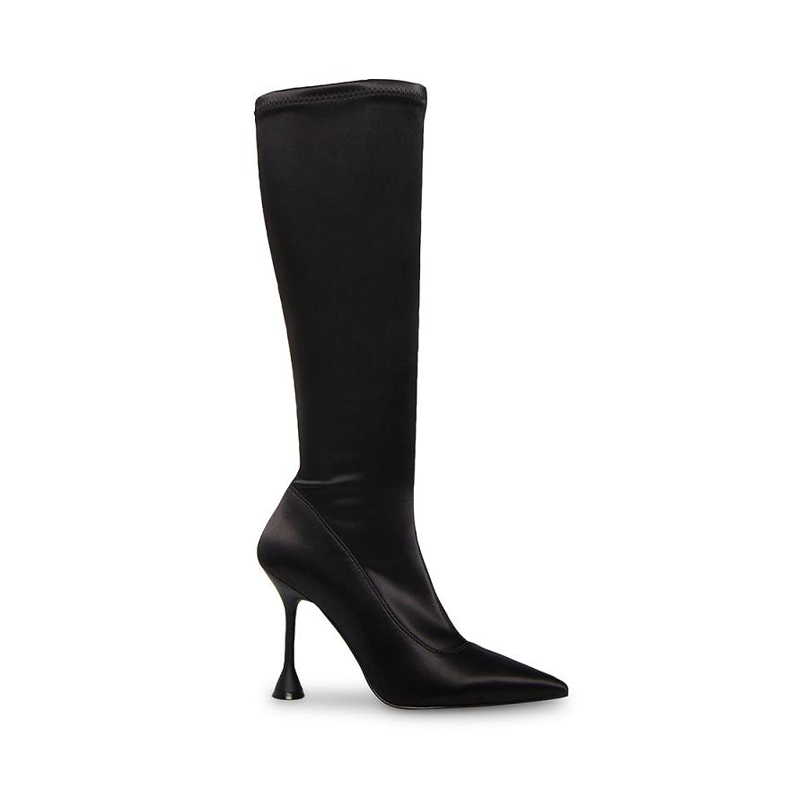 Steve Madden ESTELLE Női Hosszú Szárú Csizma Fekete | 350HNPEWG