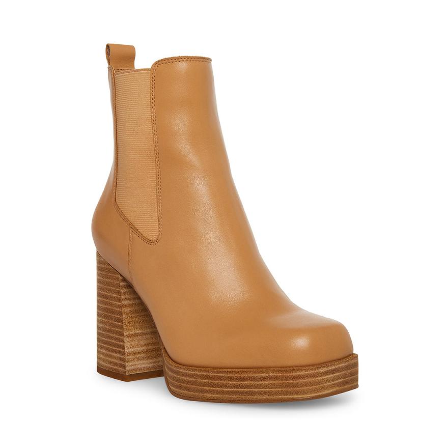 Steve Madden EXPECT Női Bokacsizma Barna | 587ZQCEPH