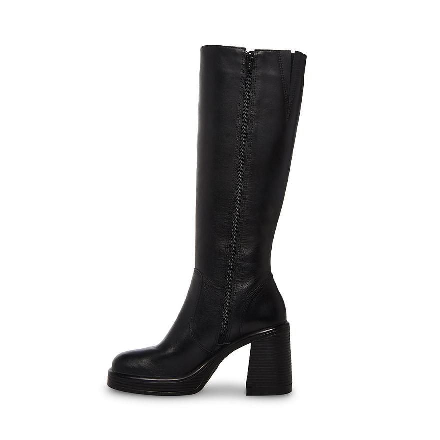 Steve Madden FANATIK Női Platform Cipő Fekete | 924GTDEXW
