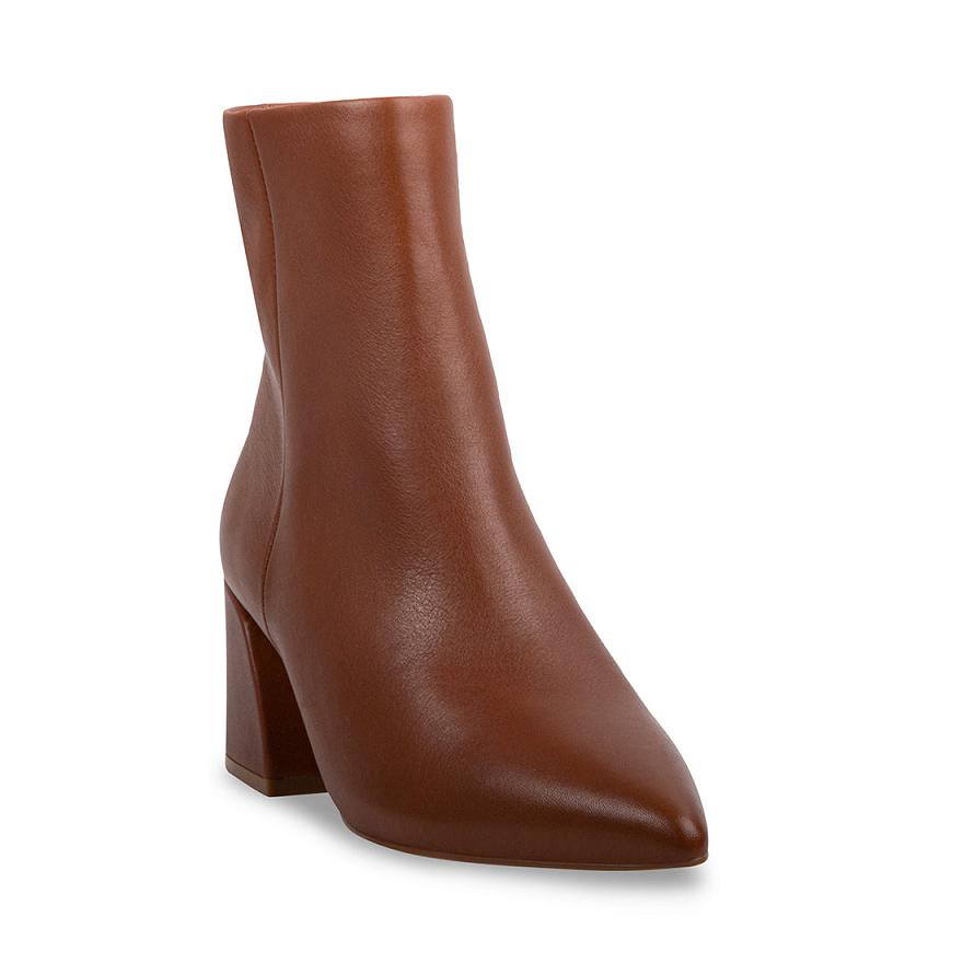 Steve Madden FARIS Női Bokacsizma Barna | 796LTRIQN