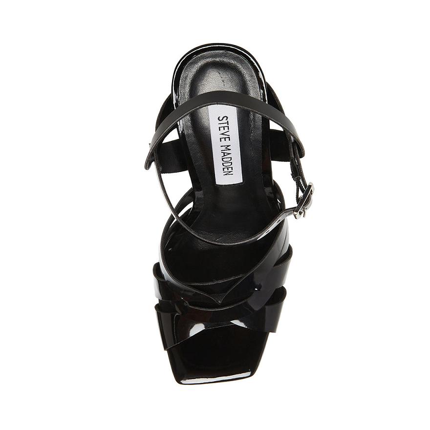 Steve Madden FLIRT Női Platform Cipő Fekete | 038PSBJCE