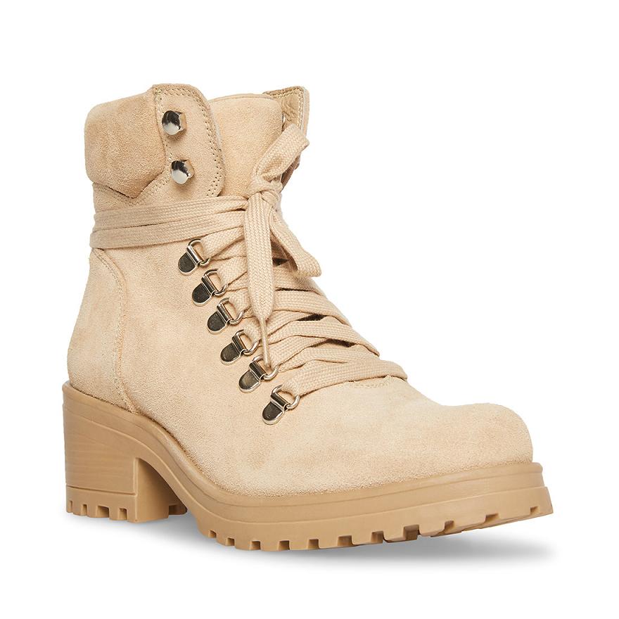 Steve Madden GALWAY Női Bokacsizma Barna | 476IJTXSQ