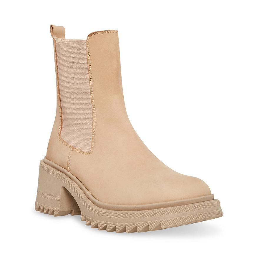Steve Madden GARTH Női Platform Cipő Bézs | 238HRGILQ
