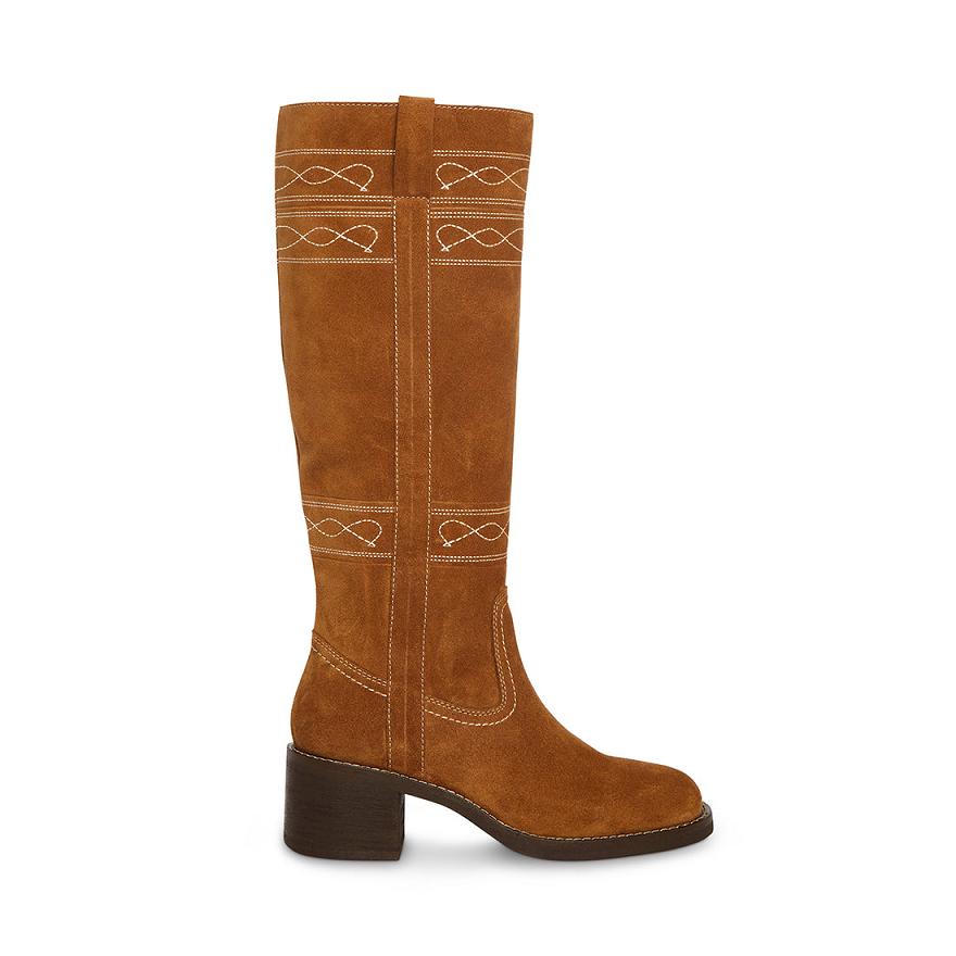 Steve Madden GRETCHEN Női Hosszú Szárú Csizma Barna | 745KIVHEW