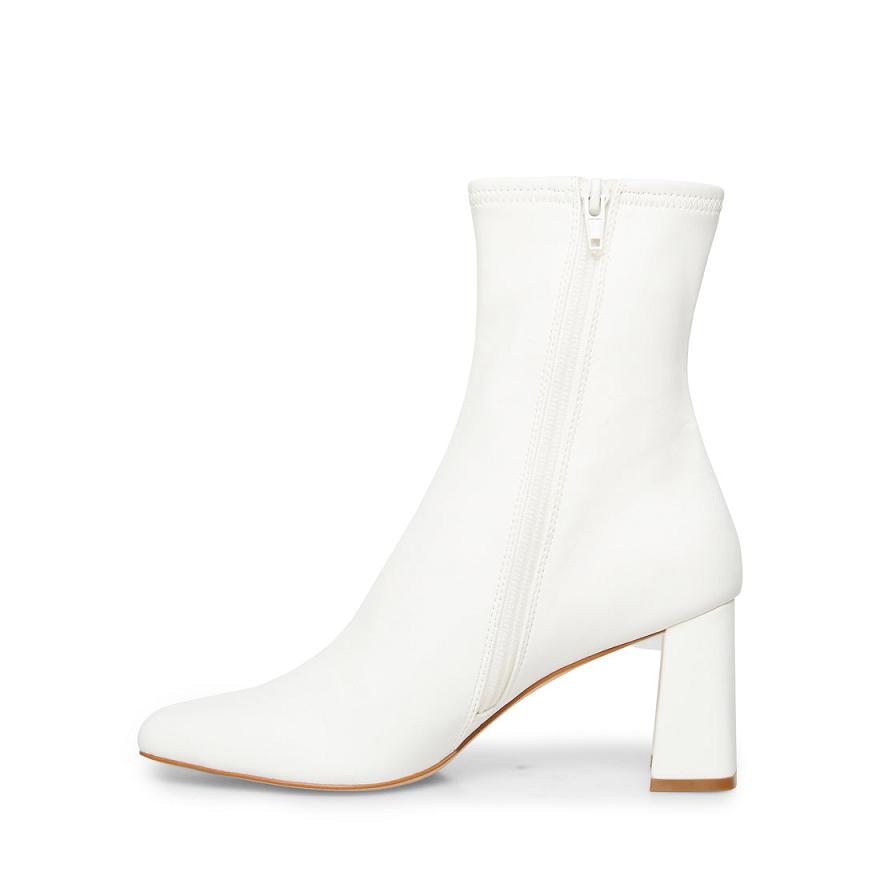 Steve Madden HUSH Női Bokacsizma Fehér | 284DZOWHP