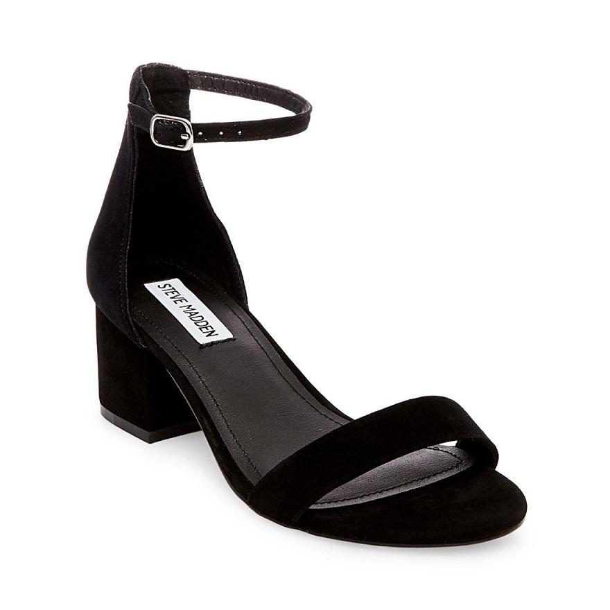 Steve Madden IRENEEW Női Szandál Fekete | 485OUPVZE