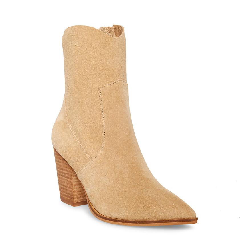 Steve Madden JANETTA Női Bokacsizma Barna | 259CXBVMD