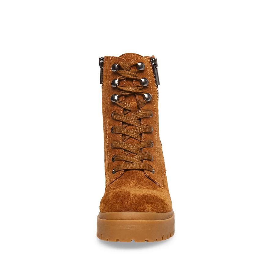 Steve Madden JAYDIN-F Női Bokacsizma Barna | 346LCYAOS