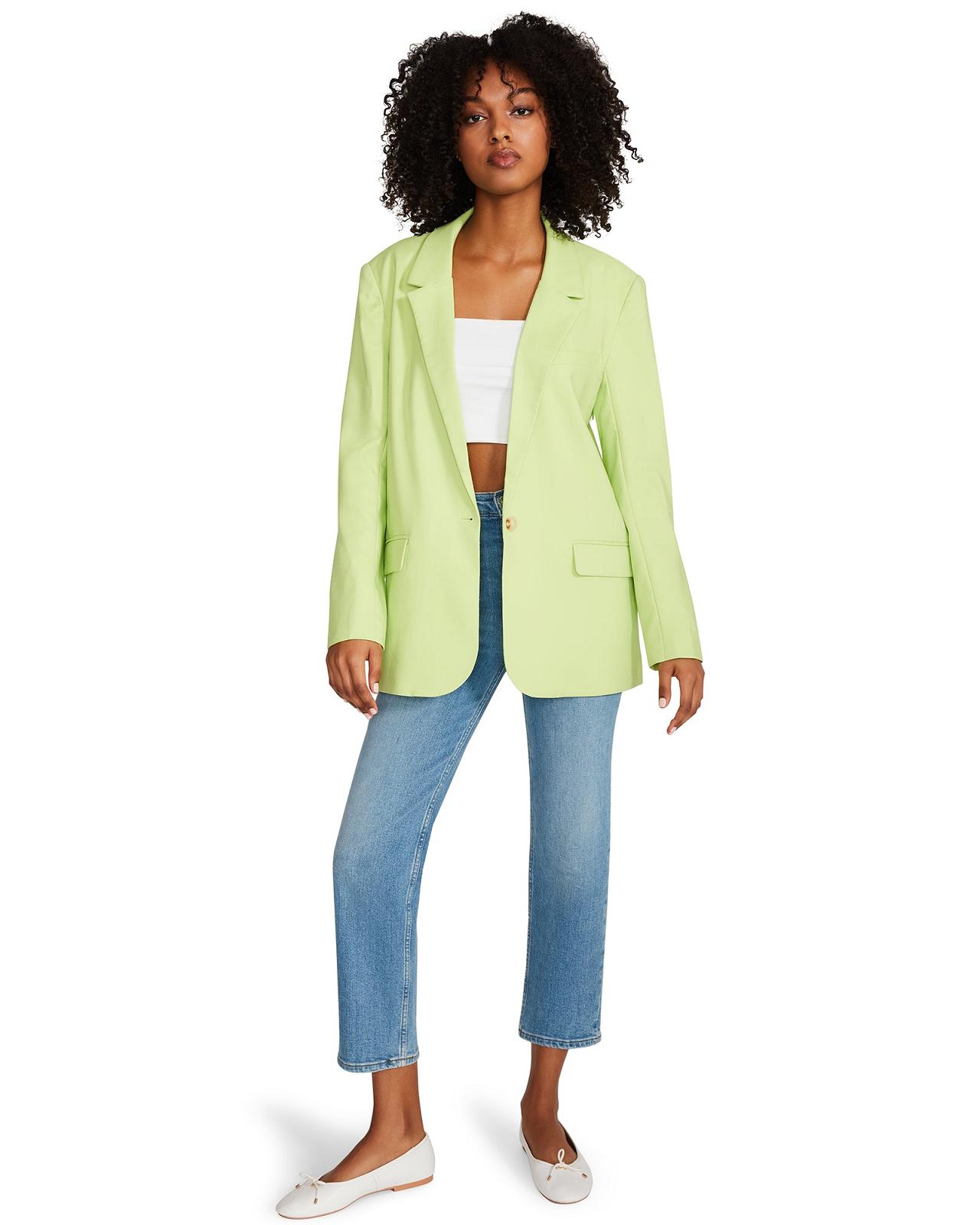 Steve Madden KAIRA BLAZER Női Blézerek Zöld | 013GEYZAK