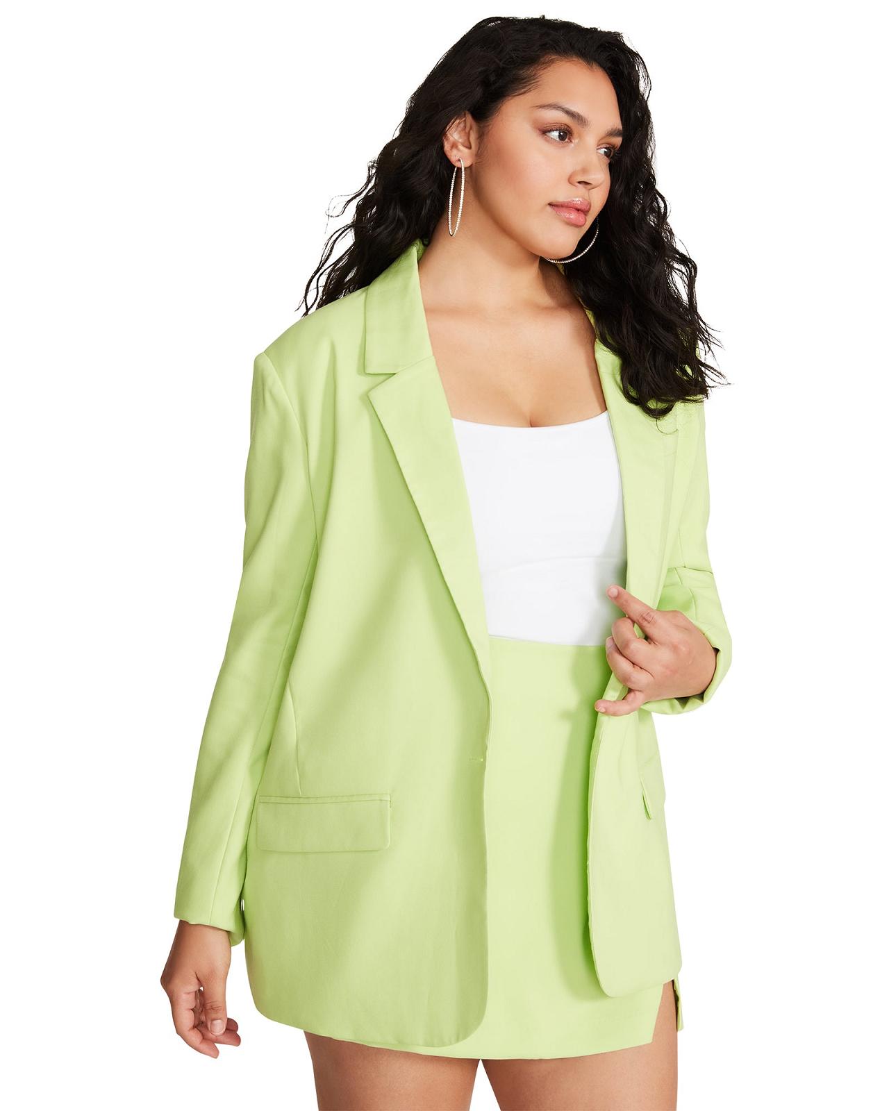 Steve Madden KAIRA BLAZER Női Blézerek Zöld | 013GEYZAK