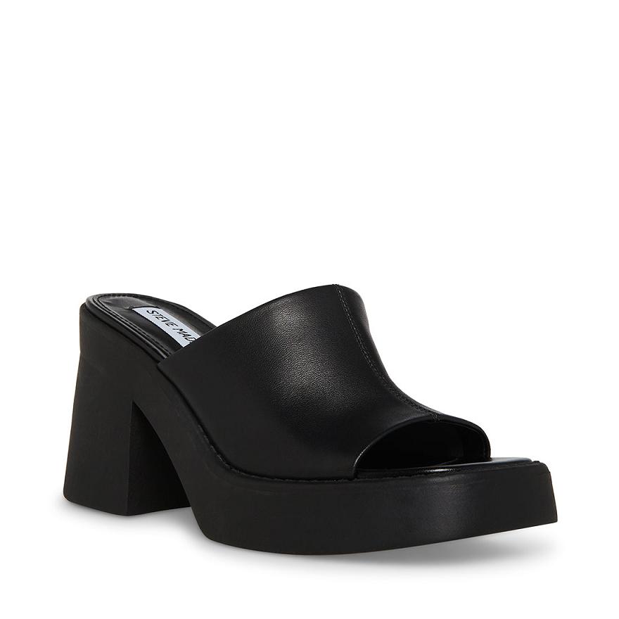Steve Madden KANE Női Platform Cipő Fekete | 286PECIOA