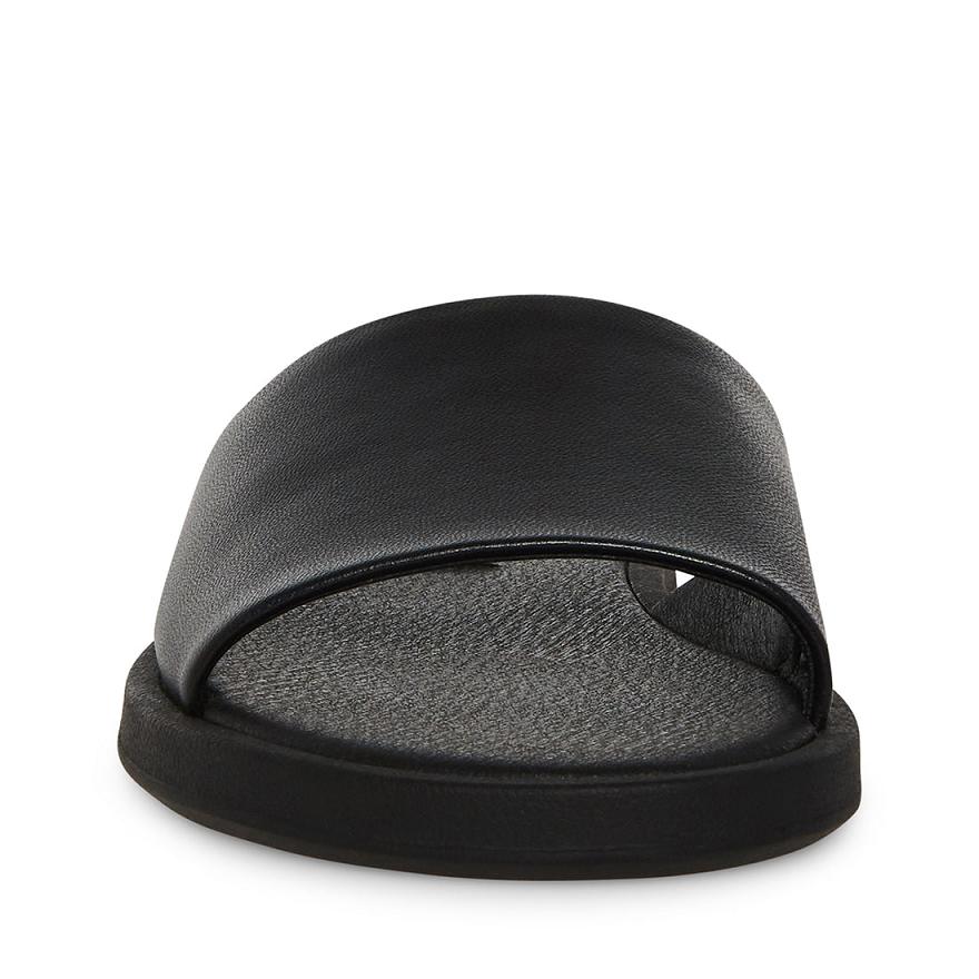 Steve Madden KAYA Női Szandál Fekete | 367HGYJQL