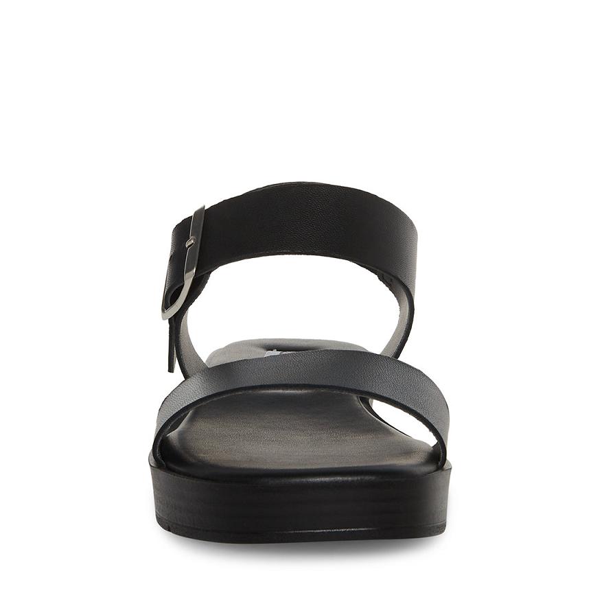 Steve Madden KEENAN Női Szandál Fekete | 524NREJPC