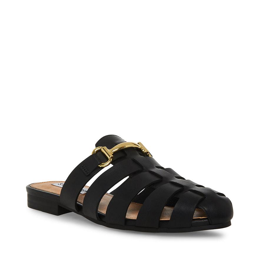 Steve Madden KELBY Női Balerina Cipő Fekete | 956XLONFJ