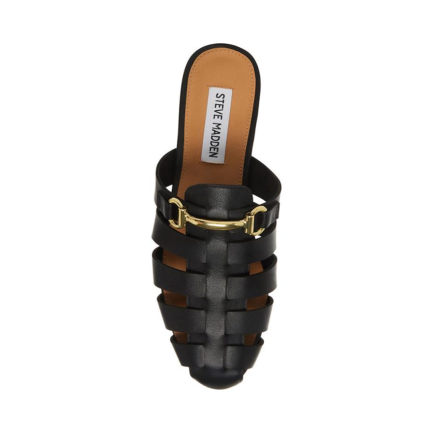 Steve Madden KELBY Női Balerina Cipő Fekete | 956XLONFJ